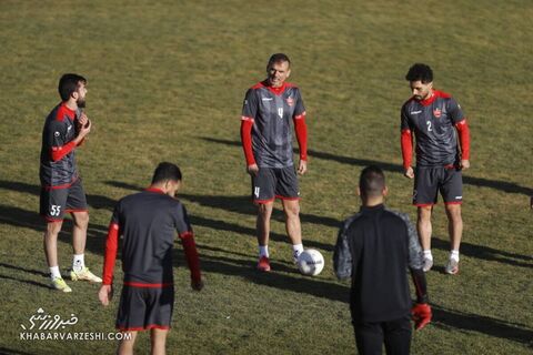سیدجلال حسینی؛ تمرین پرسپولیس در سیرجان (17 بهمن 1400)