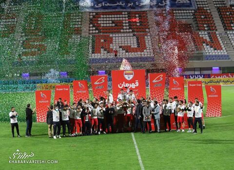 جشن قهرمانی فولاد در سوپرجام ایران 1400