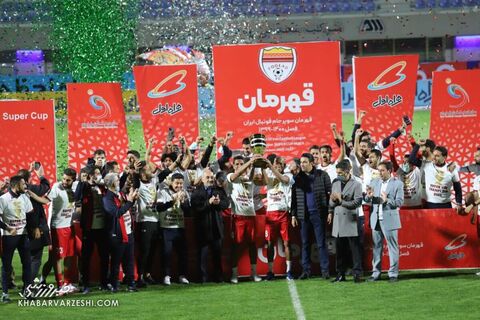 جشن قهرمانی فولاد در سوپرجام ایران 1400