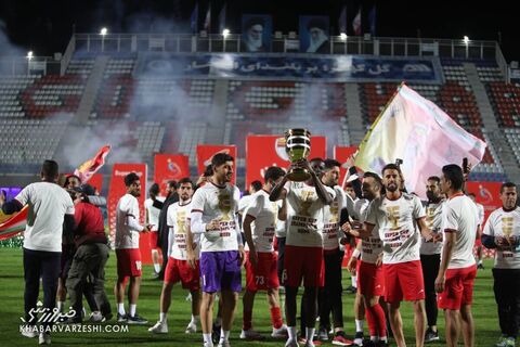جشن قهرمانی فولاد در سوپرجام ایران 1400