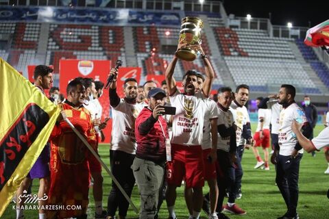 جشن قهرمانی فولاد در سوپرجام ایران 1400