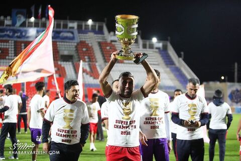 جشن قهرمانی فولاد در سوپرجام ایران 1400