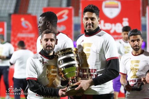 جشن قهرمانی فولاد در سوپرجام ایران 1400