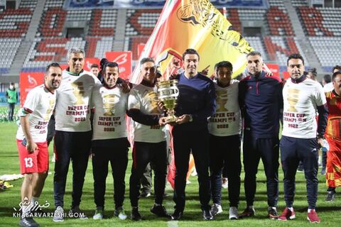 جشن قهرمانی فولاد در سوپرجام ایران 1400