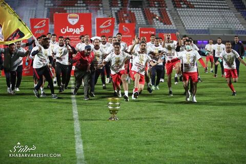 جشن قهرمانی فولاد در سوپرجام ایران 1400