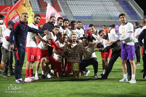 جشن قهرمانی فولاد در سوپرجام ایران 1400