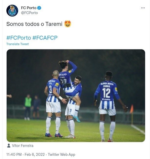 تصویر جالب باشگاه پورتو با محوریت ستاره ایرانی