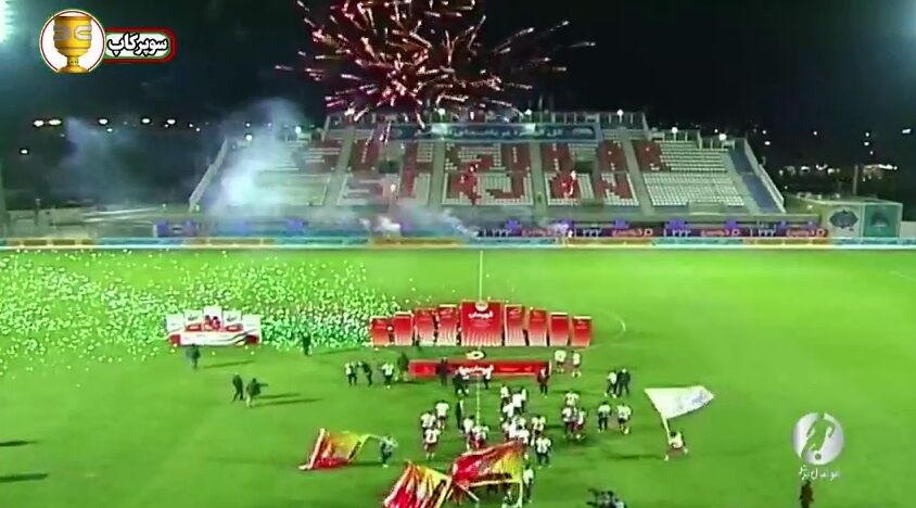 ویدیو| جشن قهرمانی تیم فولاد در سوپرجام