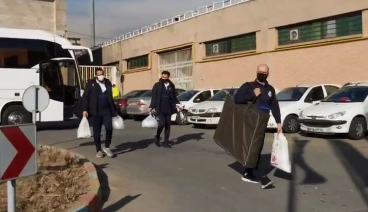 ویدیو| ورود استقلالی‌ها به ورزشگاه پاس برای بازی با پیکان