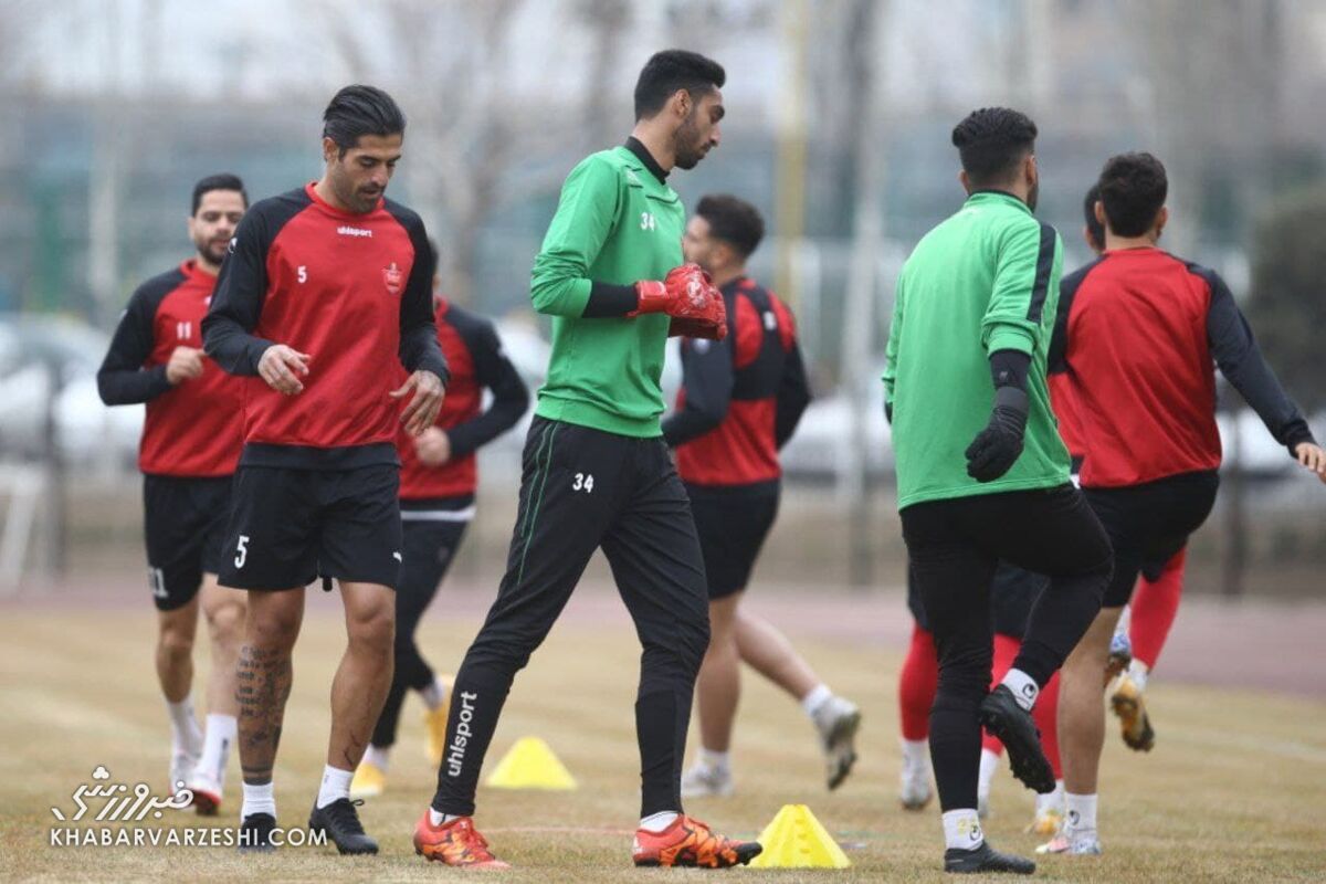 بازگشت ملی‌پوش پرسپولیس به تمرینات گروهی 