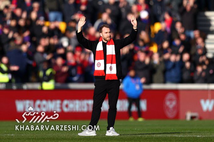 عکس / استقبال گرم از کریستین اریکسن بعد از بازگشت به میدان، 7 ماه پس از ایست قلبی