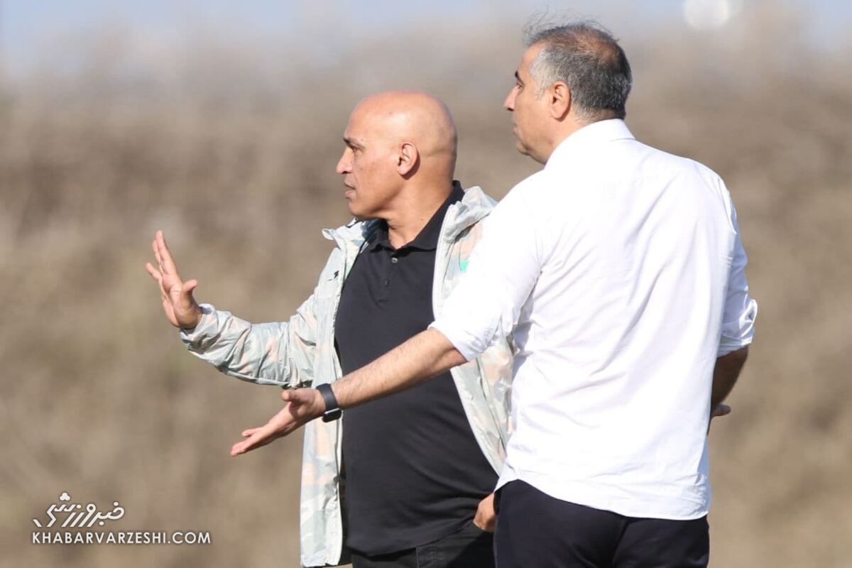 منصوریان: یک محروم بزرگ مقابل پرسپولیس داریم/ خبرنگاران تهرانی سوال‌های عجیب وغریب از جیب‌شان در می‌آورند