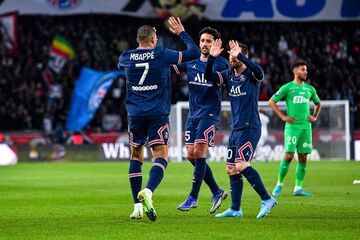 پاری‌سن‌ژرمن ۳ - سن‌اتین ۱/ برد با درخشش امباپه