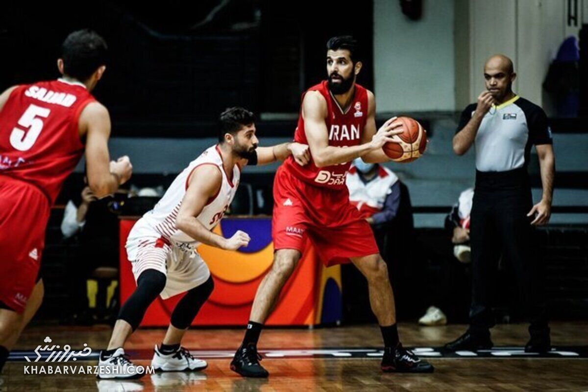  ایران ۸۰ - سوریه ۶۸/  پیروزی ایران مقابل سوریه با درخشش جمشیدی
