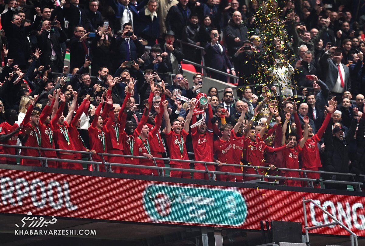 جشن قهرمانی لیورپول در جام اتحادیه انگلیس ۲۰۲۲-۲۰۲۱