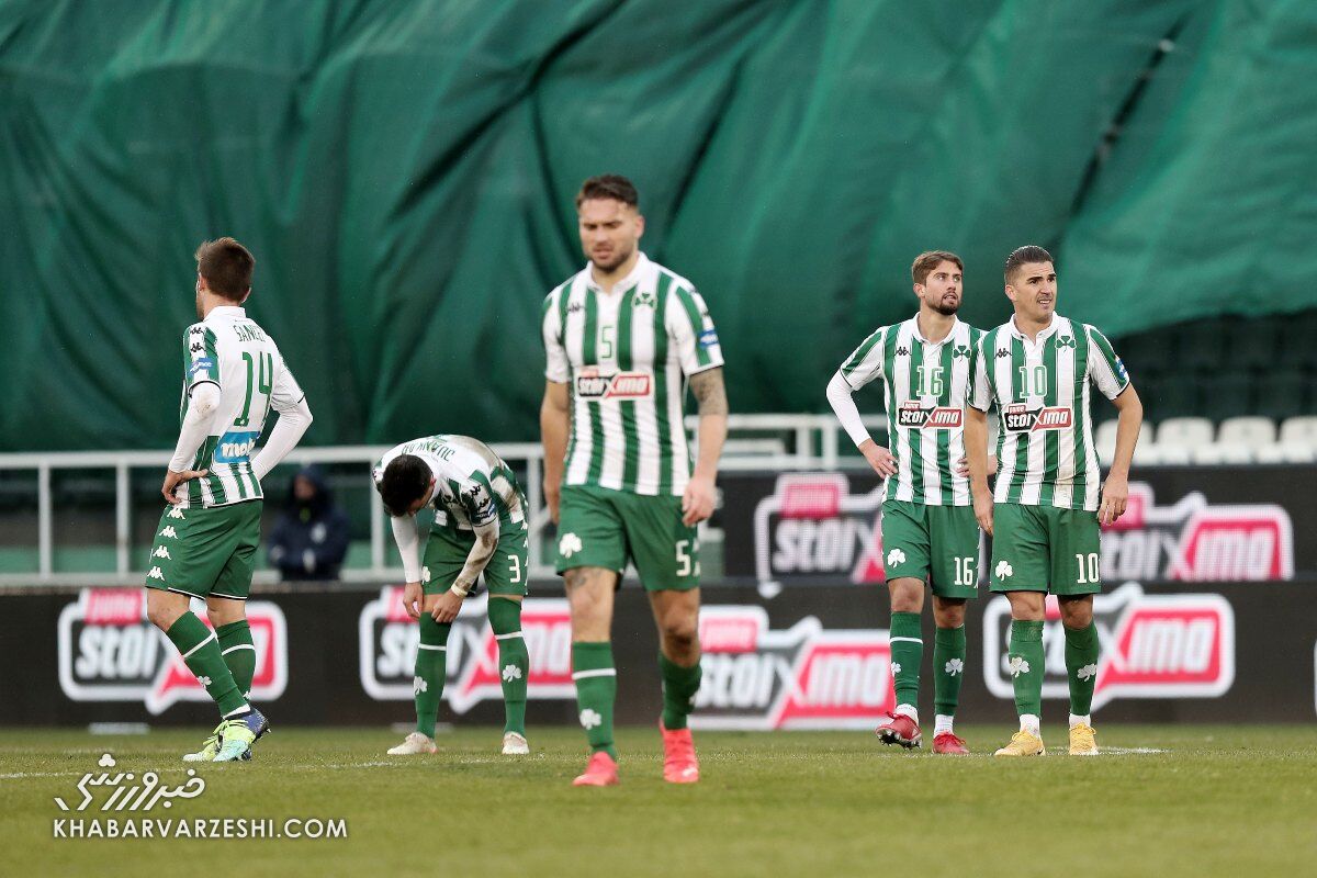 پاناتینایکوس ۳ - آاک ۰/ شکست سنگین آاک در حضور ستاره های ایرانی