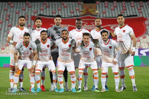 عکس تیمی مس رفسنجان؛ پرسپولیس - مس رفسنجان