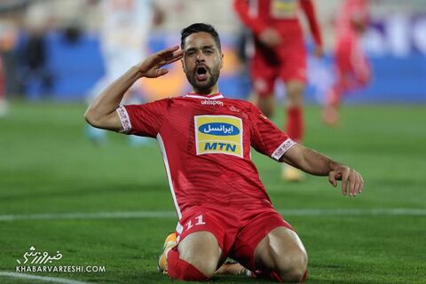 شادی گل کمال کامیابی‌نیا؛ پرسپولیس - مس رفسنجان