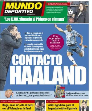 روزنامه موندو| تماس با هالند