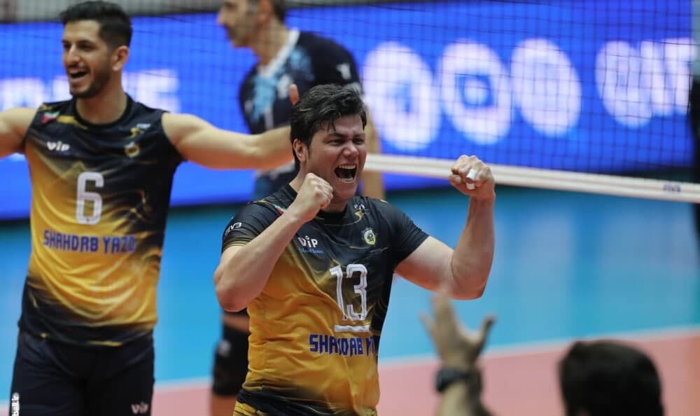 ویدیو| خلاصه والیبال پیکان-مقاومت شهداب/ قهرمانی نماینده یزد در لیگ والیبال