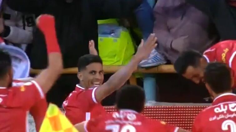 ببینید| گل اول پرسپولیس به استقلال توسط نعمتی