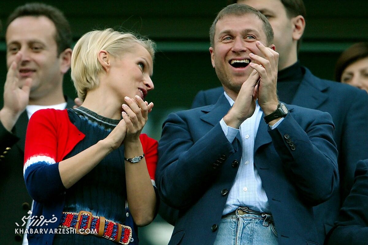 رومن آبراموویچ و همسرش ایرینا