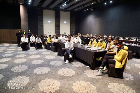 حضور سفیر ایران در اردوی تیم ملی در کره‌جنوبی (2 فروردین 1400)