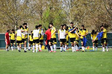 پیگیری تمرینات تیم امید در مرکز ملی فوتبال