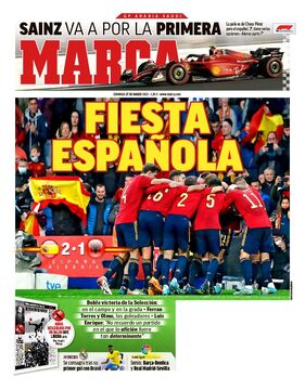 روزنامه مارکا| مهمانی اسپانیایی