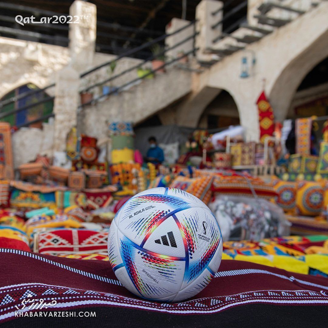 عکس| رونمایی از توپ جام جهانی  ۲۰۲۲
