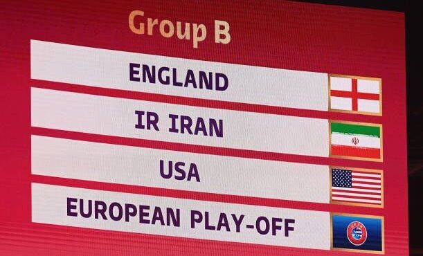 ویدیو| لحظه همگروه شدن ایران با انگلیس و آمریکا در جام جهانی