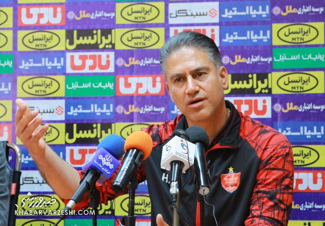 واکنش مربی پرسپولیس به کنار گذاشته شدن لک/ بازیکن ملی‌پوش را مصدوم تحویل گرفتیم و چند بازی غایب است/ حرف‌هایی که در مورد مربی تیم می‌زنند درست نیست!