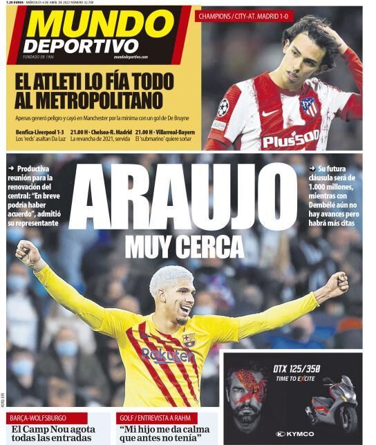 روزنامه موندو| آرائوخو، خیلی نزدیک
