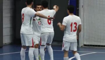 ویدیو| خلاصه فوتسال ایران - مالدیو/ پیروزی ۱۷-۰ به یاد فوتبال