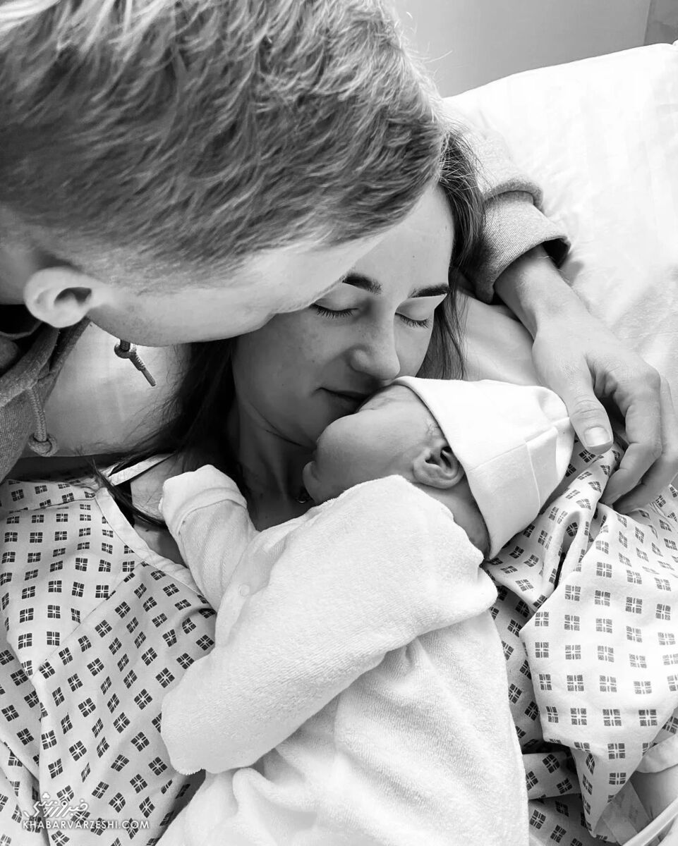 اسطوره فوتبال نوهدار شد/ اولین تصویر از دختر ستاره لیگ برتری