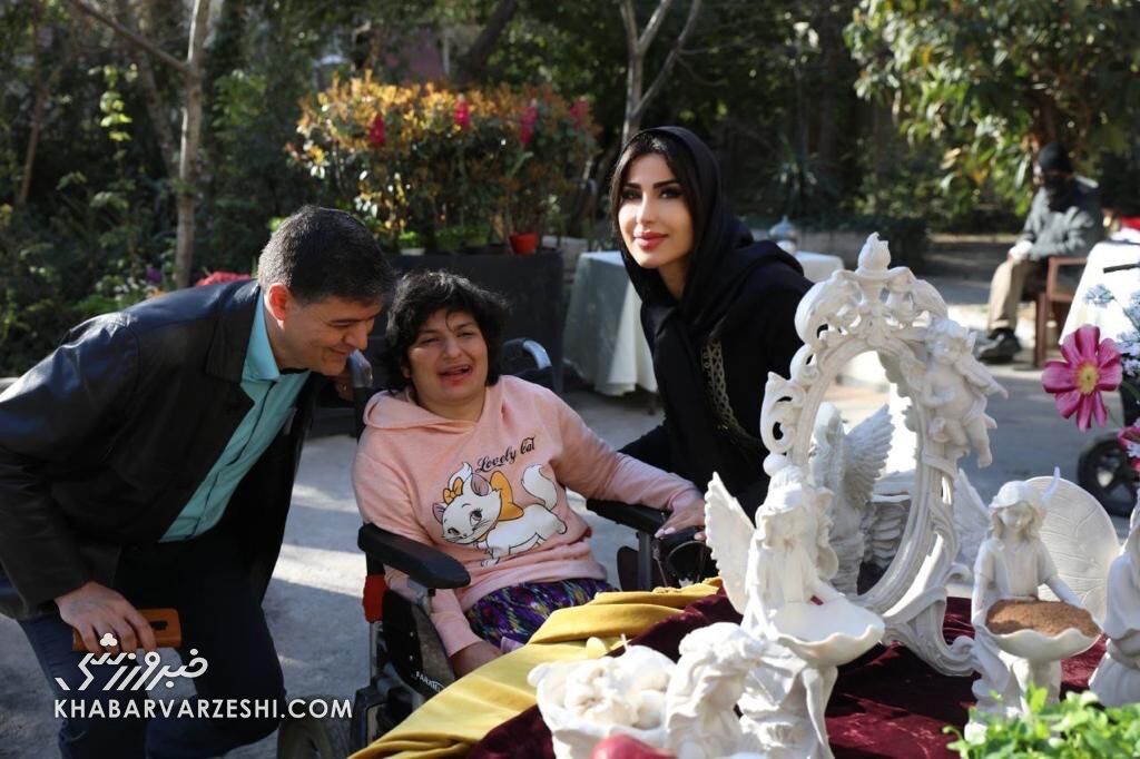 سپیده مکرمتی همسر ایرانی سیدورف در تهران