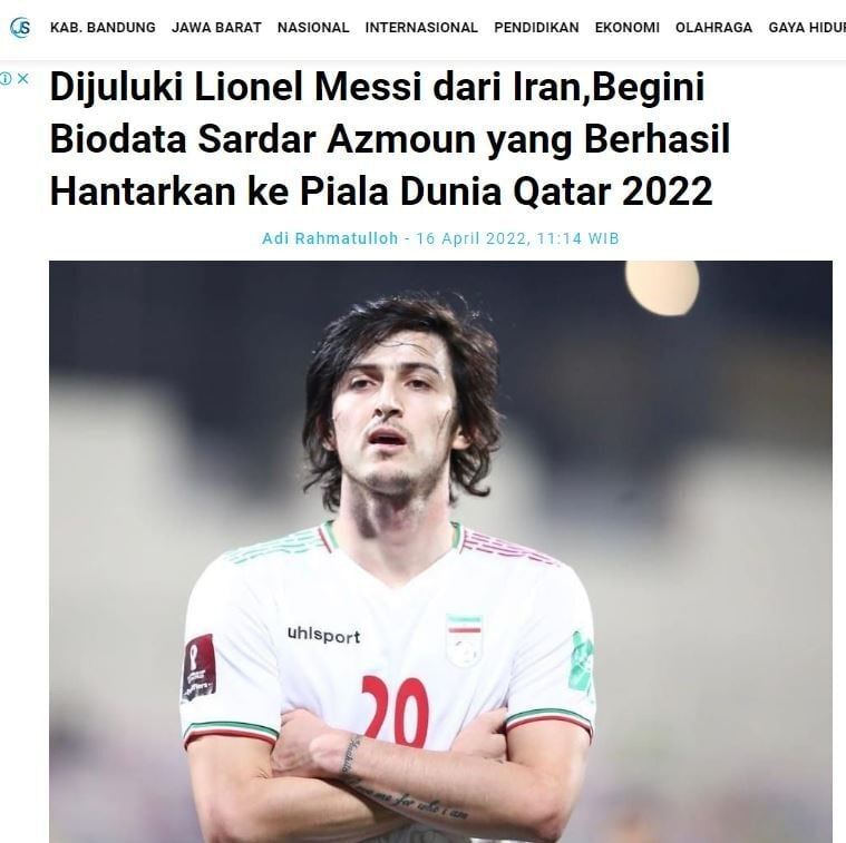 لیونل مسی ایرانی آماده درخشش در جام جهانی ۲۰۲۲