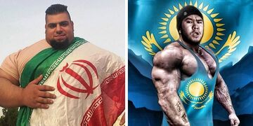حریف جدید هالک ایرانی کیست؟/ وقتی گوریل قزاقستانی یک ایرانی را تهدید کرد!