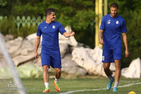 وریا غفوری و رودی ژستد؛ تمرین استقلال (30 فروردین 1401)