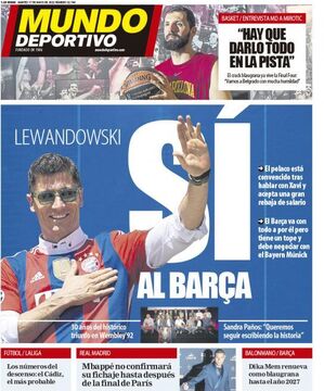 روزنامه موندو| بله به بارسلونا