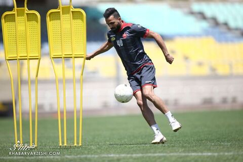 حامد پاکدل؛ تمرین پرسپولیس (9 خرداد 1401)