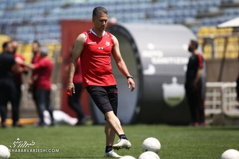 حمید مطهری؛ تمرین پرسپولیس (9 خرداد 1401)