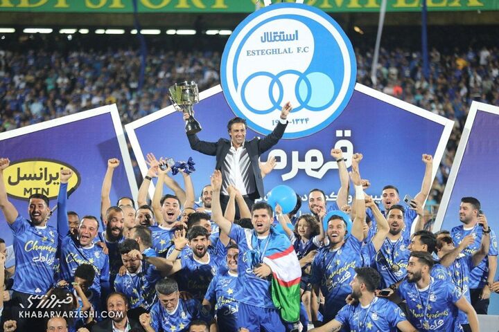 استقلال پشت گوشش را دیدید کاپ قهرمانی لیگ برتر را هم می‌بیند!