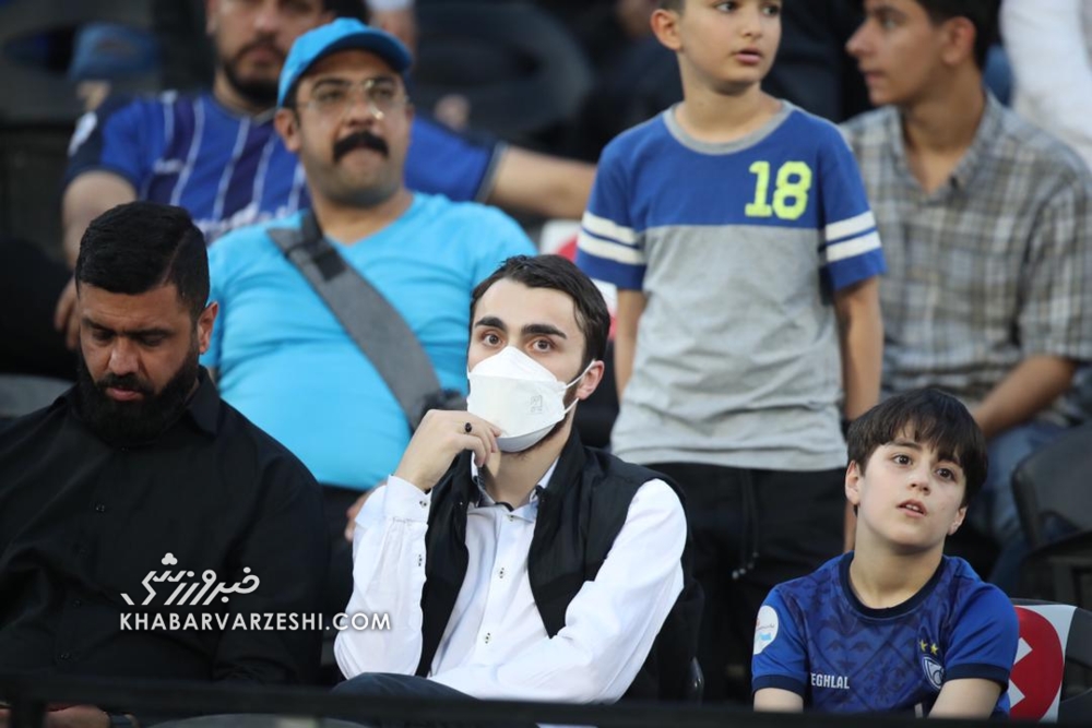 عکس| کری سنگین احمد خمینی برای پرسپولیسی‌ها