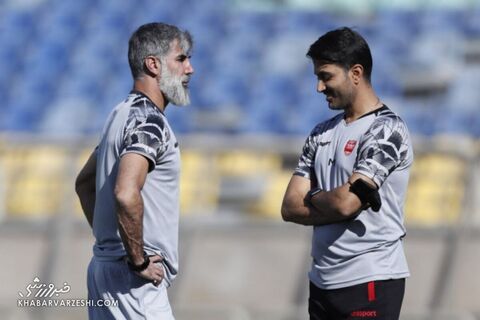 مهرداد خانبان و داوود فنایی؛ تمرین پرسپولیس (11 خرداد 1401)