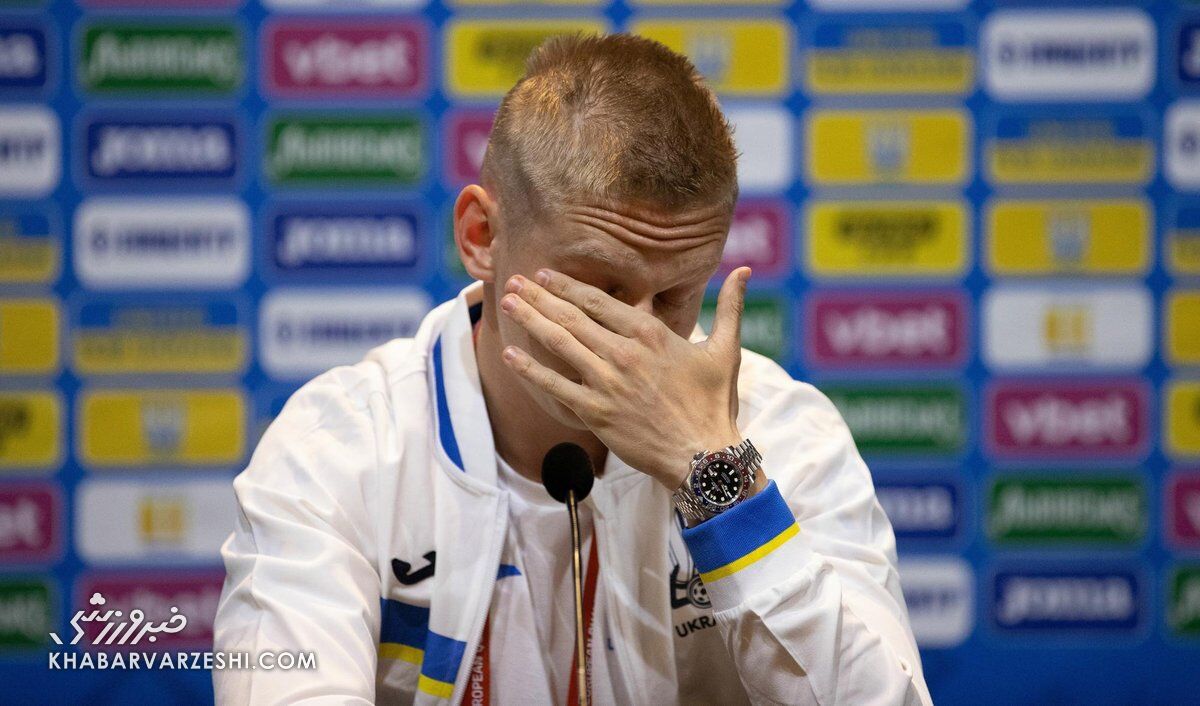 تصاویری فوقالعاده احساسی از اشکهای ستاره لیگ برتری/ جنگ را متوقف کنید