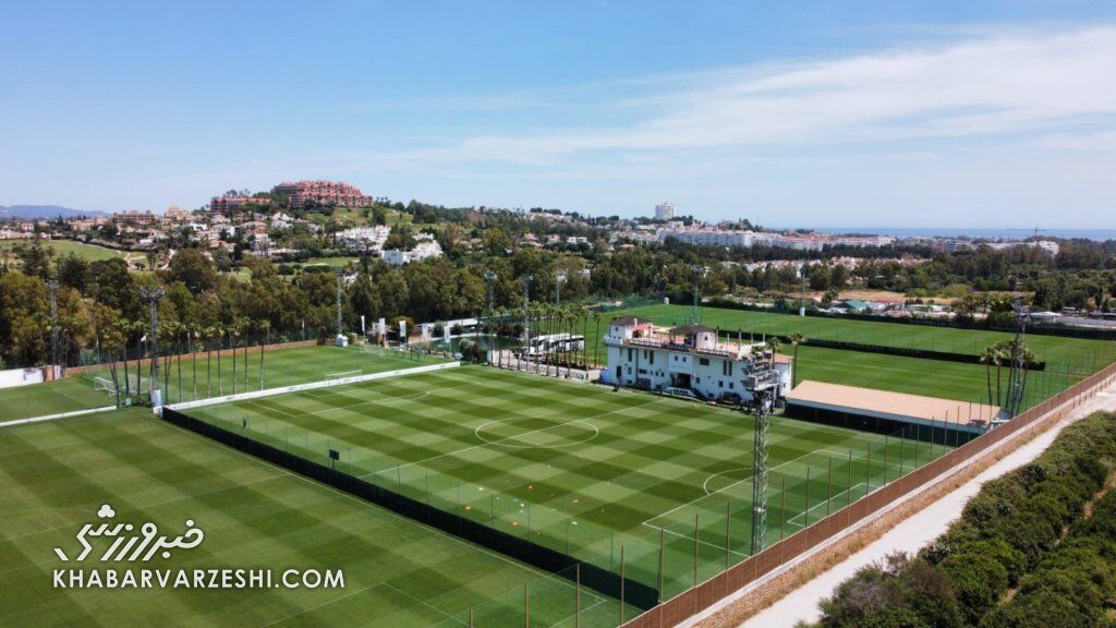 عکس| یک اردوی تدارکاتی رویایی برای میزبان جام جهانی/ تیم ملی قطر در شهر ماربلا اسپانیا