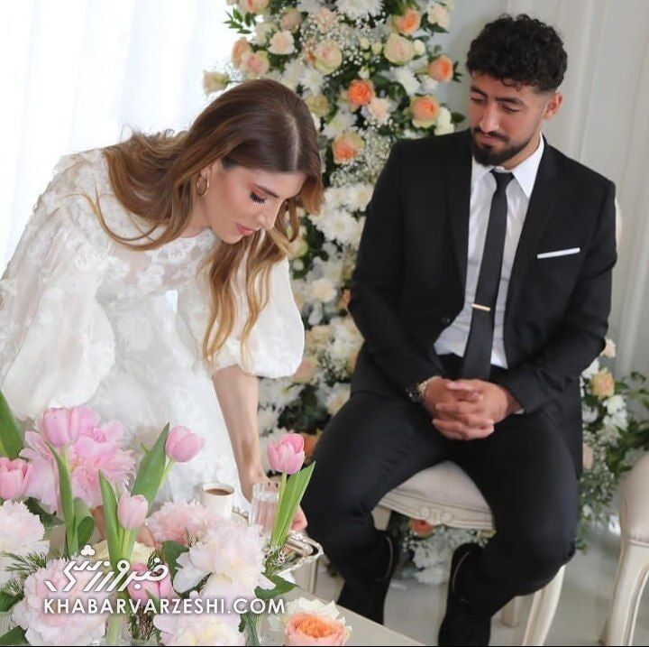 عکس| اولین تصویر از مراسم ازدواج مهاجم تیم ملی/ صیادمنش داماد ترکیه‌ای‌ها شد