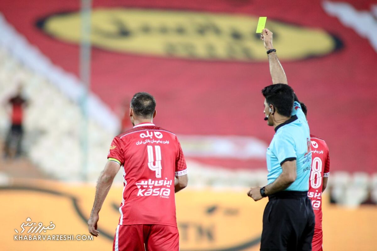 عکس| سیدجلال؛ آخرین اخطاری فصل پرسپولیس سیدجلال حسینی