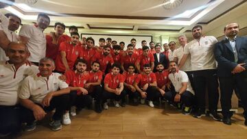 تیم مهدوی‌کیا در ضیافت ناهار سفیر ایران در تاشکند